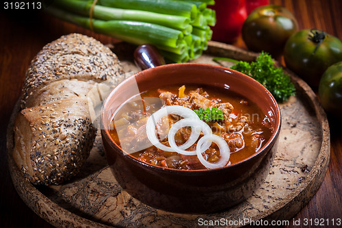 Image of Hearty goulash soup 