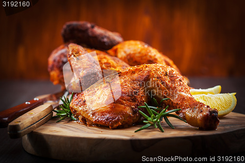 Image of Baked chicken with herbs