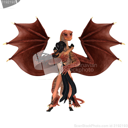 Image of Princess and Dragon