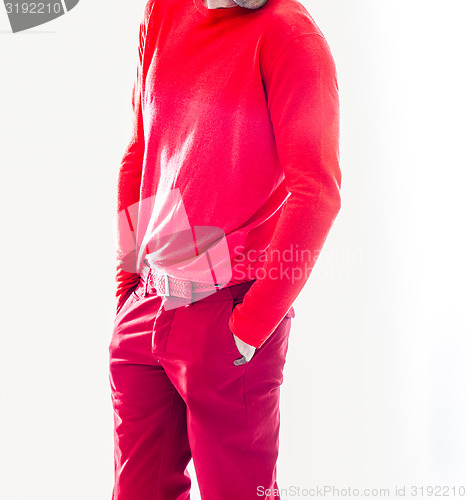 Image of Elegant young handsome man. 