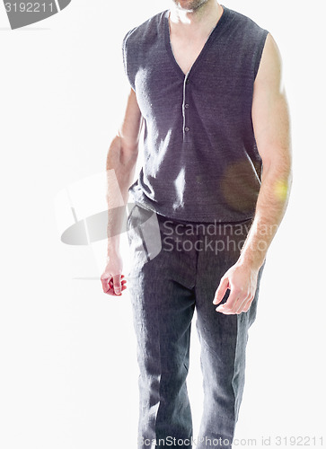 Image of Elegant young handsome man. 