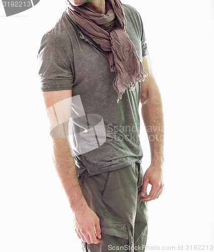 Image of Elegant young handsome man. 