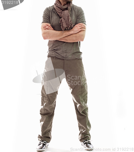 Image of Elegant young handsome man. 