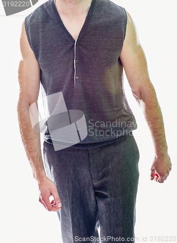 Image of Elegant young handsome man. 
