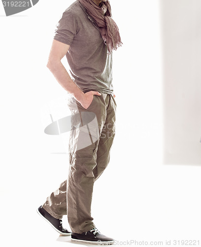 Image of Elegant young handsome man. 