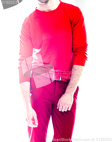 Image of Elegant young handsome man. 
