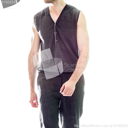 Image of Elegant young handsome man. 
