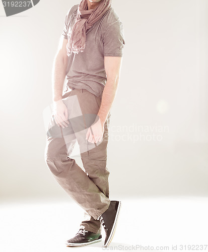 Image of Elegant young handsome man. 