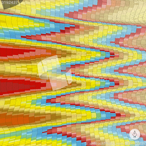 Image of Abstract colorful background. Mosaic. Vector illustration. Can b