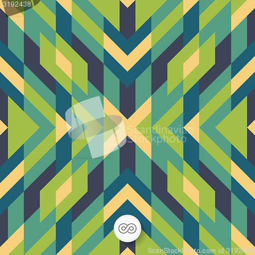 Image of Seamless mosaic pattern. Geometric background. Vector Illustrati