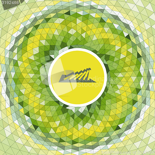 Image of Abstract geometric background. Mosaic. Vector illustration. Can 