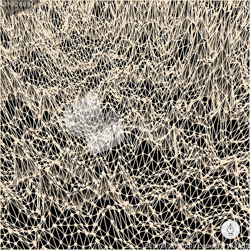 Image of Network abstract background. 3d technology vector illustration. 