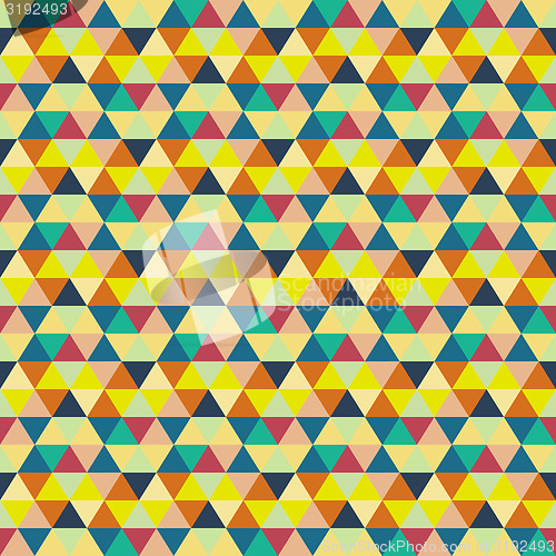 Image of Seamless geometric background. Mosaic. Abstract vector Illustrat
