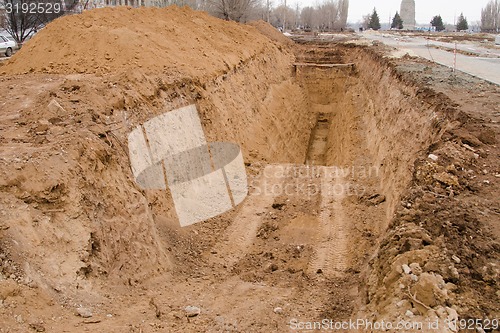 Image of Dug a pit, trench