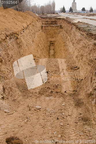 Image of Dug a pit, trench
