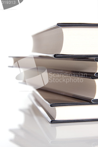 Image of Stack of hardcover books