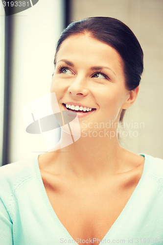 Image of happy and smiling woman