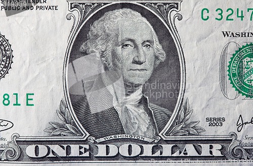 Image of One dollar bill