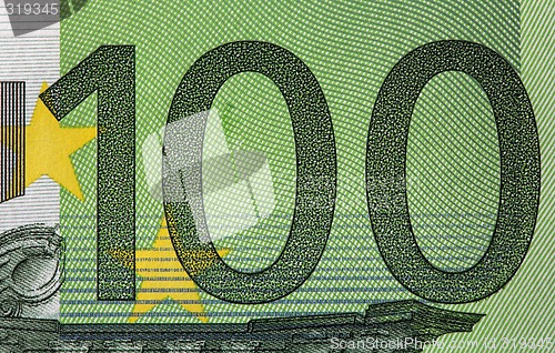 Image of Hundred Euro bill