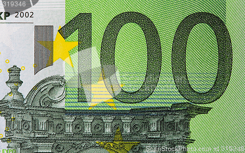 Image of Hundred Euro bill