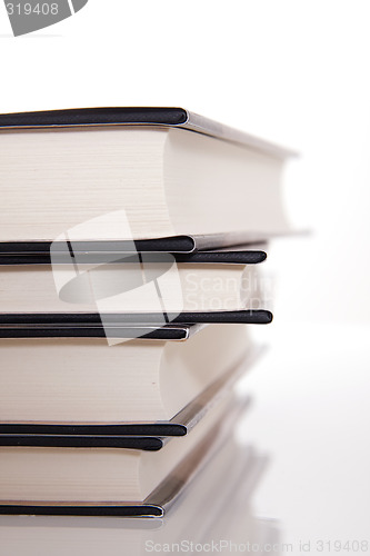 Image of Stack of hardcover books