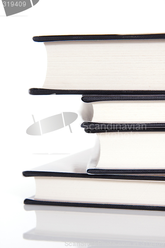 Image of Stack of hardcover books