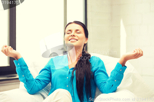 Image of woman in meditation