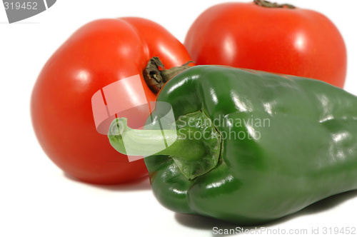 Image of Paprica and tomatoes