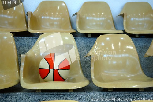 Image of Chairs with basketball