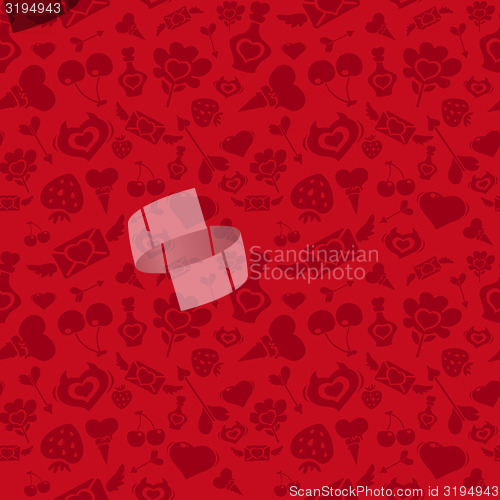 Image of Sweet Red Valentine Pattern