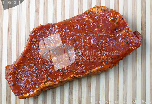 Image of marinated steak