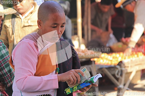 Image of Buddhist Nun