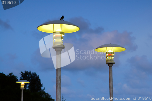 Image of Street lamps