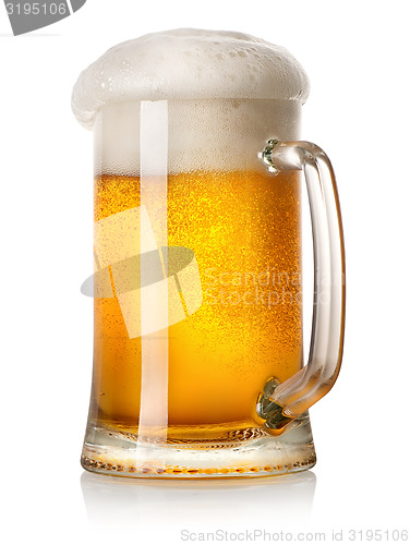 Image of Mug of light beer