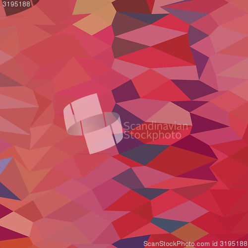 Image of Carmine Pink Abstract Low Polygon Background