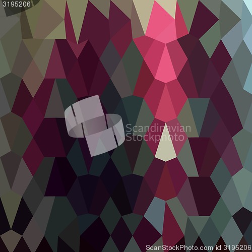 Image of Burgundy Abstract Low Polygon Background