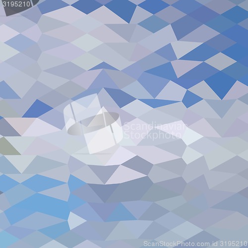 Image of Grey Ocean Wave Abstract Low Polygon Background