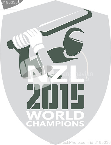 Image of New Zealand Cricket 2015 World Champions Shield