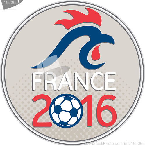 Image of France 2016 Football  Europe Championships Circle