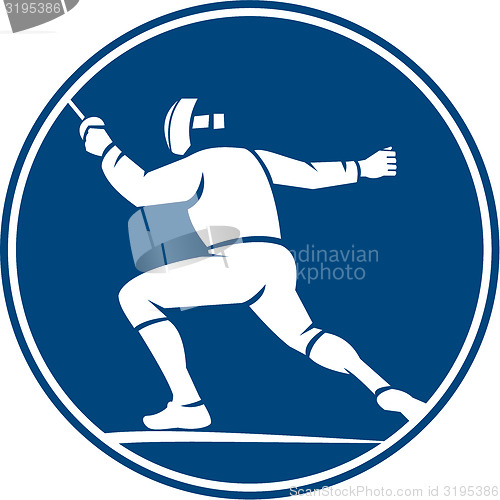 Image of Fencing Side Circle Icon