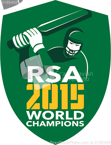 Image of South Africa Cricket 2015 World Champions Shield