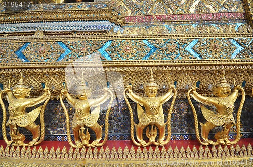 Image of Garuda in Wat Phra Kaew Grand Palace of Thailand
