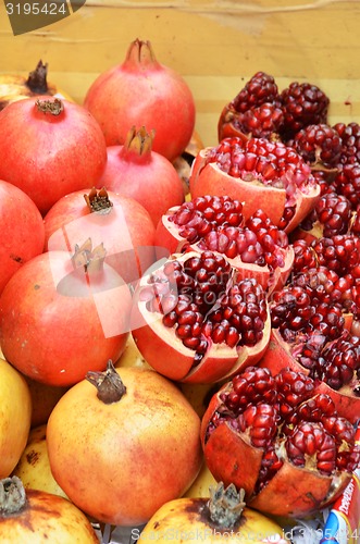 Image of Ruby-red pomegranate