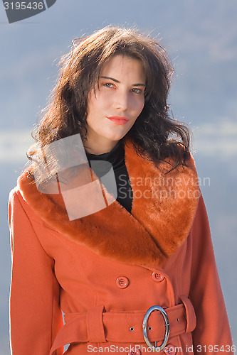 Image of Fashionable Autumn at the lake