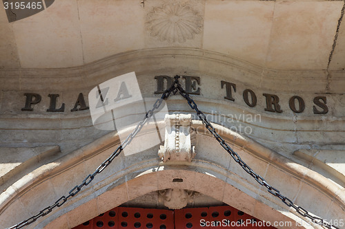 Image of Bullring area in Seville