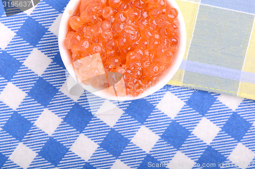 Image of red caviar