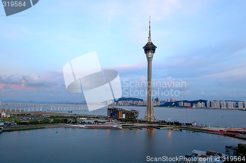 Image of Panorama of Macau city