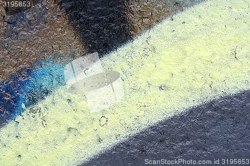 Image of classic grunge texture of aging painted wall