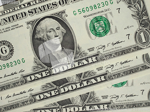 Image of Dollar notes 1 Dollar