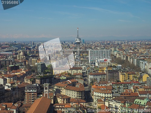 Image of Milan aerial view